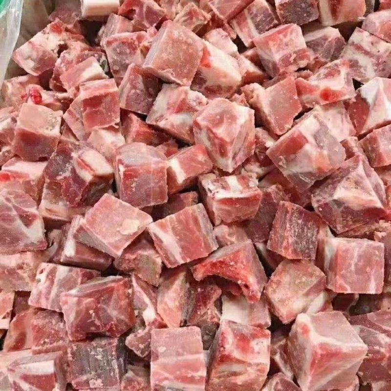 新鲜冷冻猪肉排骨粒猪肉排多肉排骨粒20斤无颈前排粒