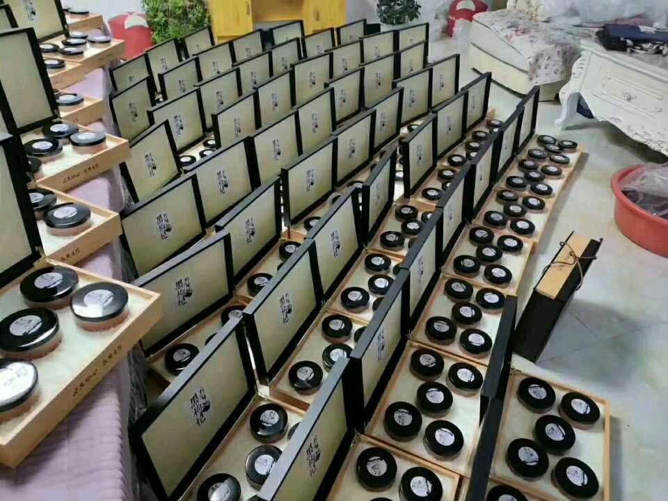 黑枸杞参精片成品展示