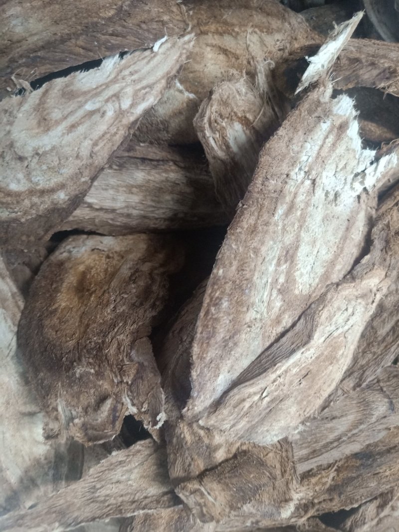 云南澜沧野生葛根片_自然晒干