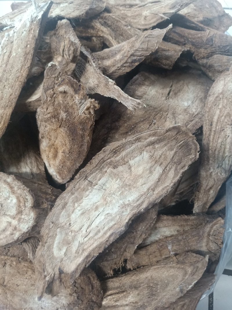 云南澜沧野生葛根片_自然晒干