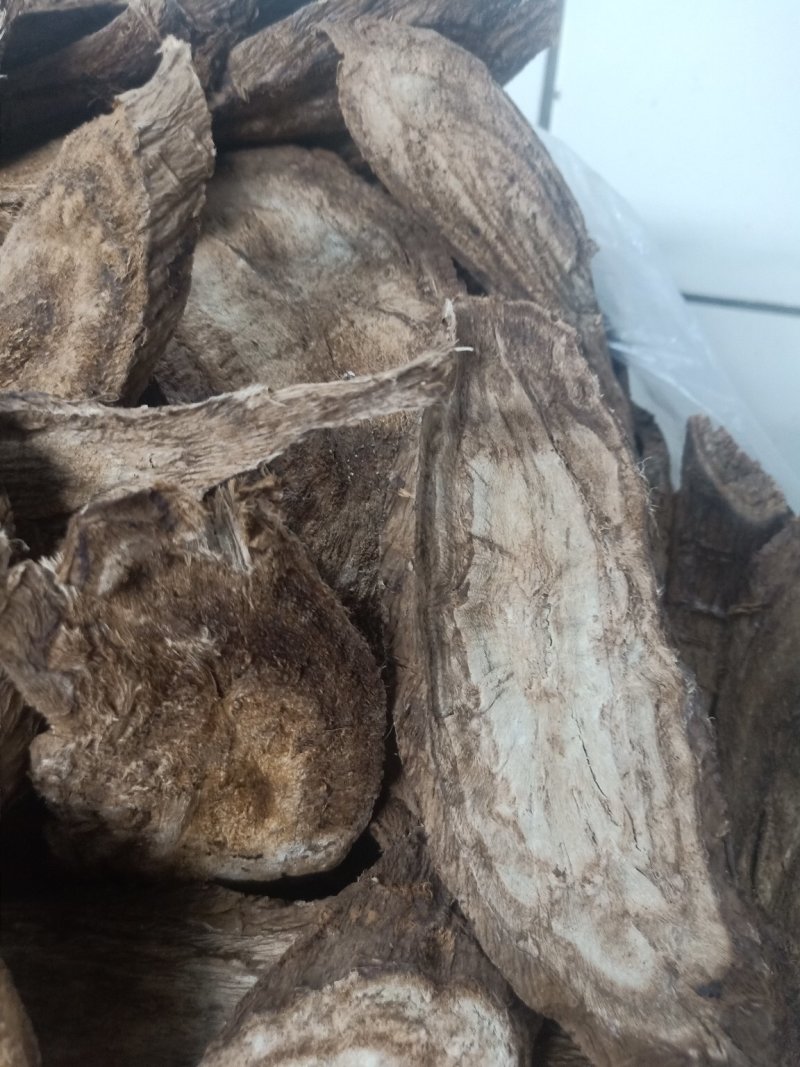 云南澜沧野生葛根片_自然晒干