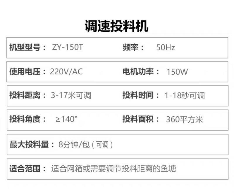 全新鱼塘投料机全自动无料停机大容量投饵机定时