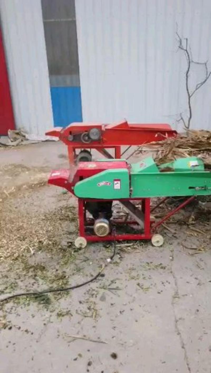 家用两相电干湿两用铡草揉丝粉碎机玉米秸秆粉碎粉草机碎草机