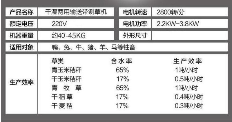 家用两相电干湿两用铡草揉丝粉碎机玉米秸秆粉碎粉草机碎草机