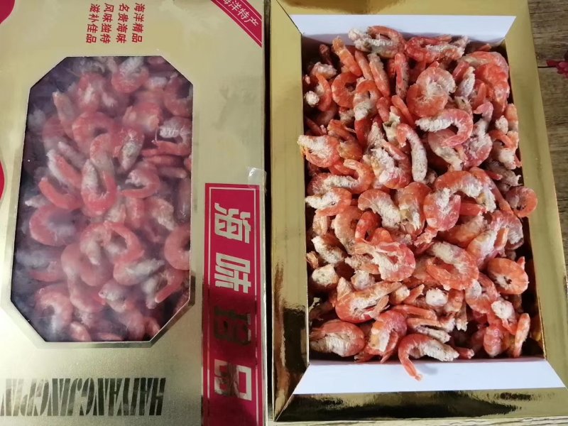 低盐大个对虾海米干干度好有嚼劲，支持一件代发