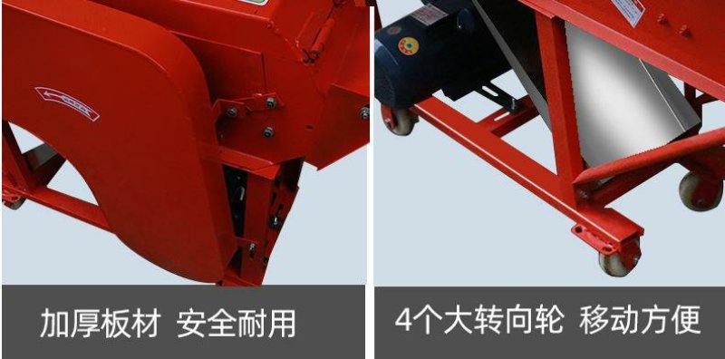 养殖大型铡草机自动进料玉米秸秆粉碎揉丝机3吨切草机粉草机