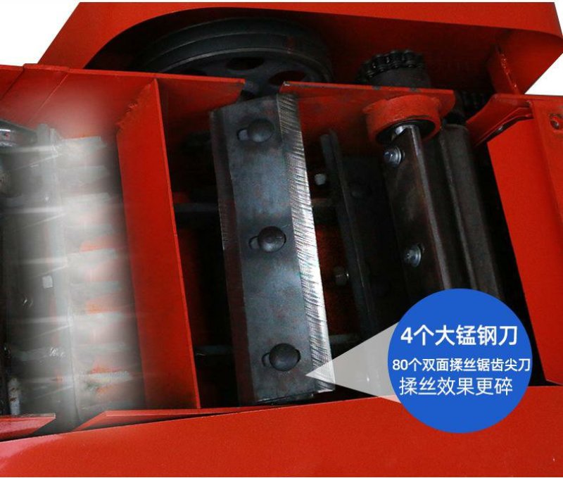 养殖大型铡草机自动进料玉米秸秆粉碎揉丝机3吨切草机粉草机