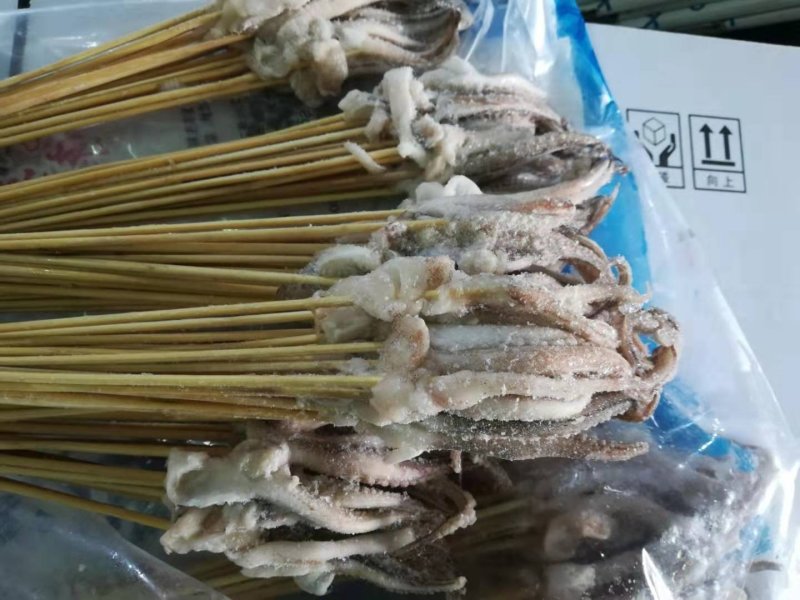 鱿鱼头35g真鱿和阿鱿手把串鱿鱼串
