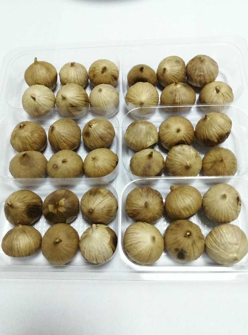 黑蒜厂家直供独头黑蒜500克可贴牌加工