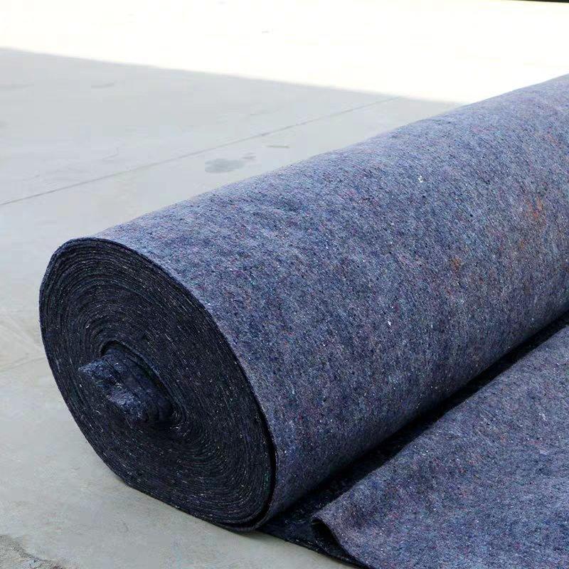 土工布毛毡公路养护保湿工程防水防寒保温棉被家具包装大棚保