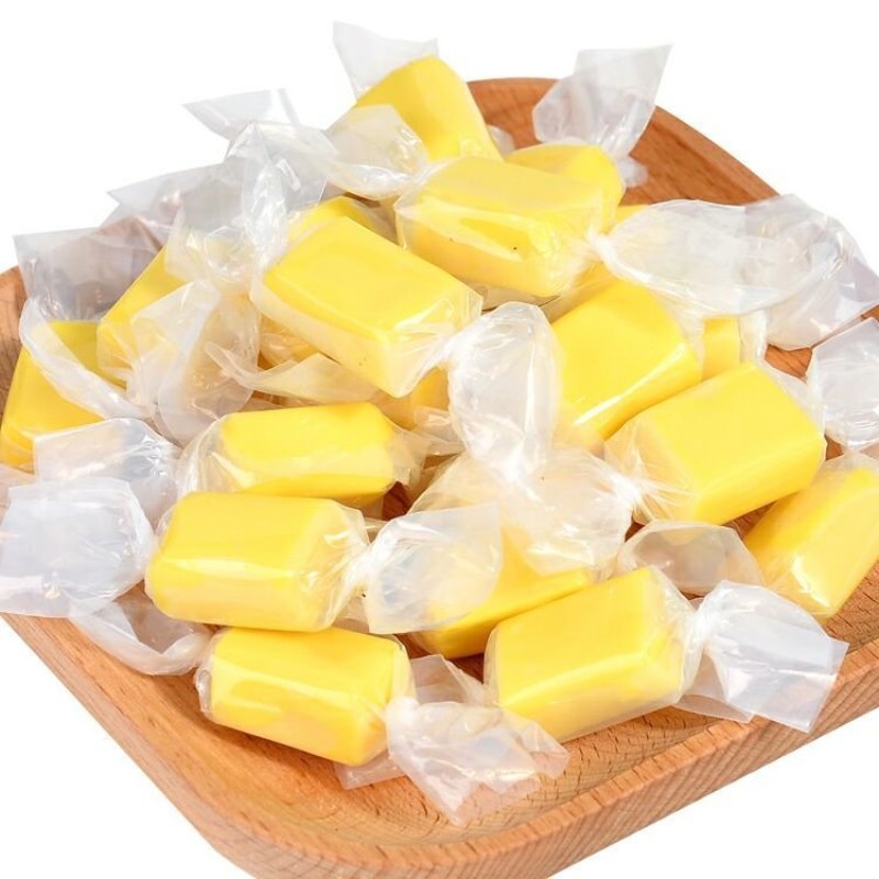 泰国风味特浓榴莲糖500g/200g软糖散装批发包装果糖
