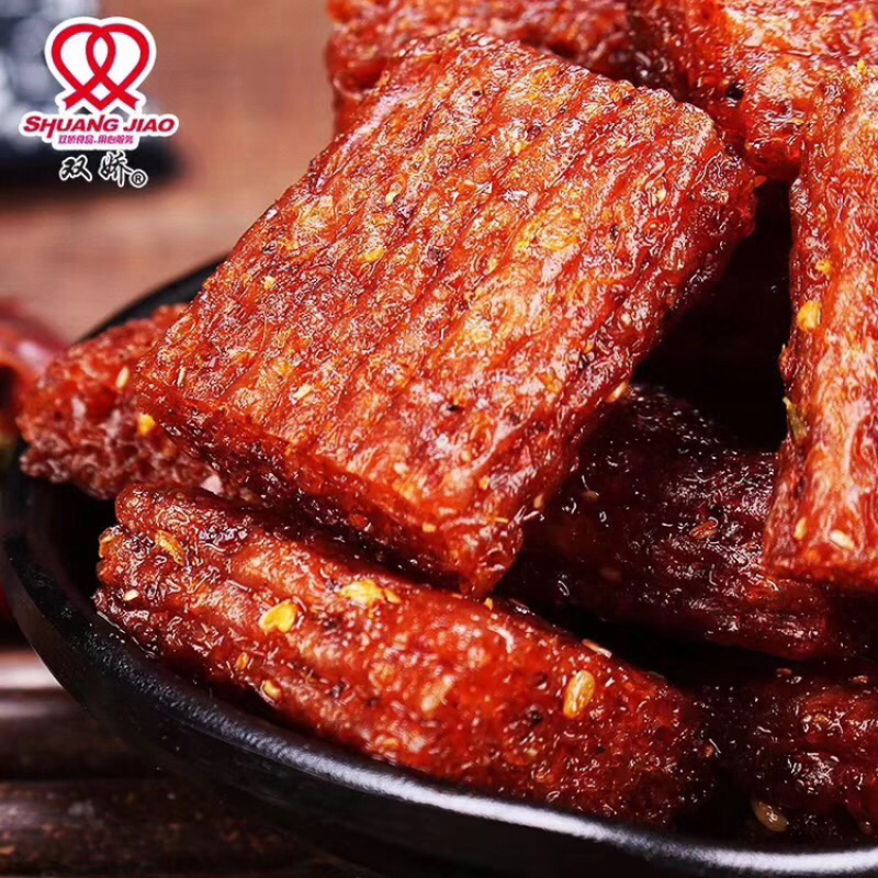网红零食辣些年素大刀肉辣条全国包邮一件代发
