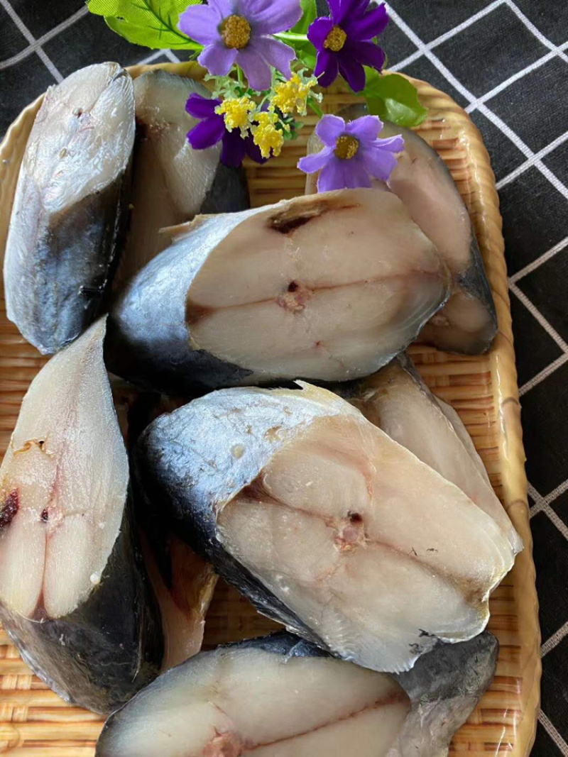 新鲜鲅鱼片青花鱼马鲛鱼片燕鲅鱼鲅鱼青条鱼海鱼燕鲅鱼
