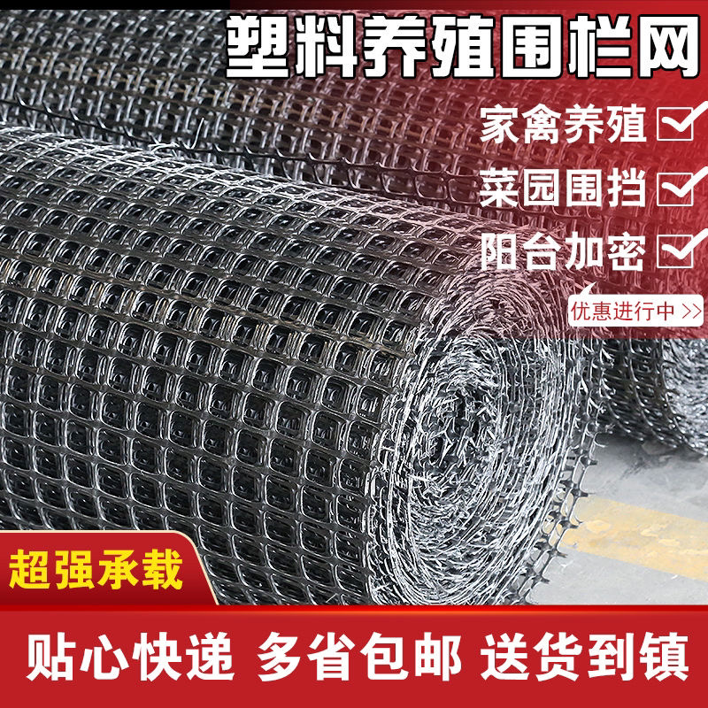 养鸡塑料网围栏网漏粪网阳台安全防护网隔离网鸡鸭围网