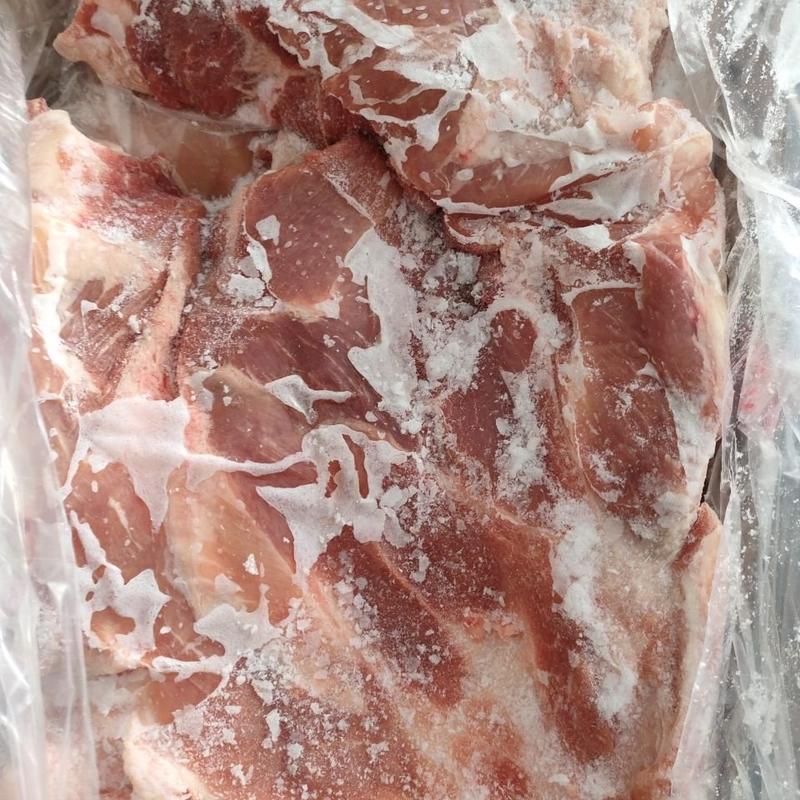 新鲜冷冻带皮后上五花肉五花肉块生猪肉猪五花一箱2