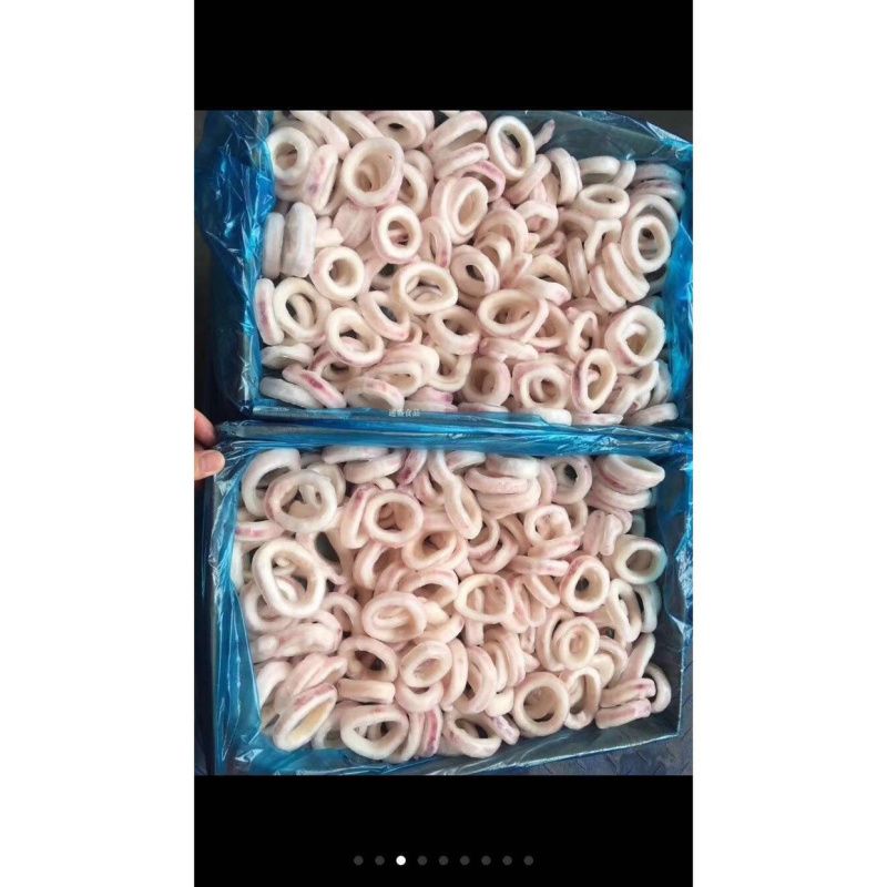 鱿鱼圈质优品良出口品质无泡水鱿鱼圈