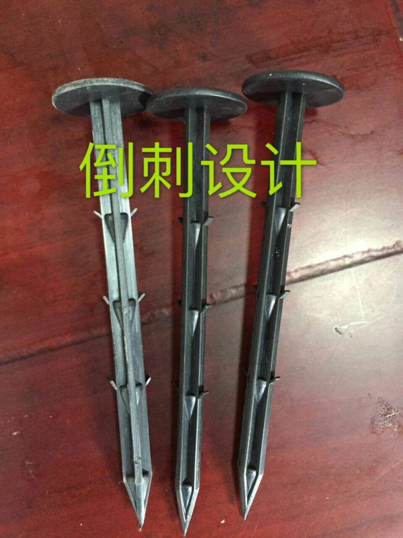 厂家直销果园防草布地钉除草布地钉园艺地布钉黑色绿色塑料地