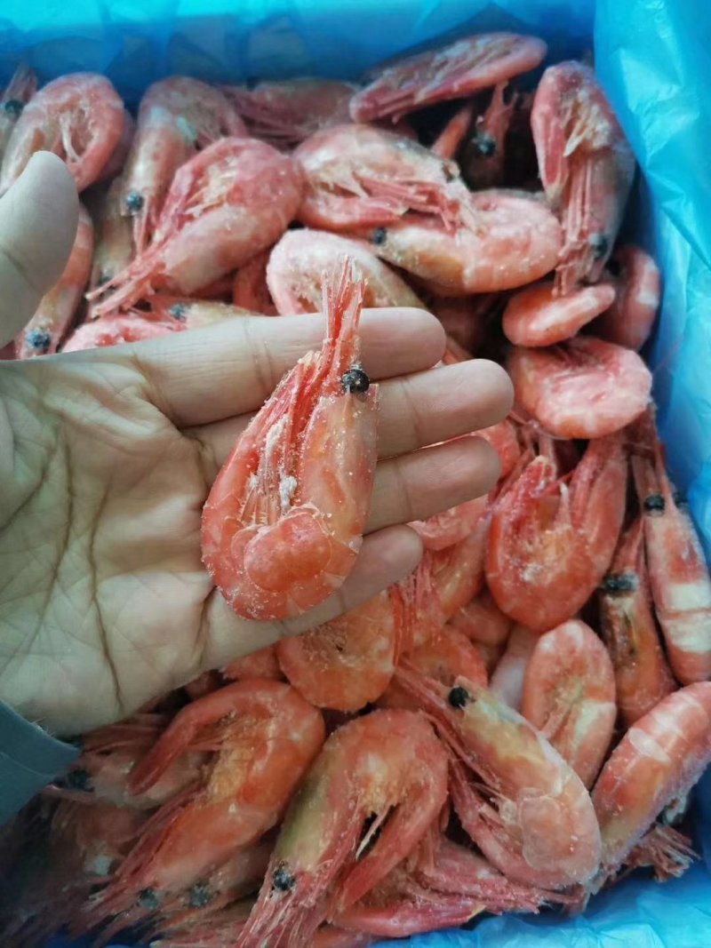 北极虾小包装头籽腹籽混合。可根据要求加工定制