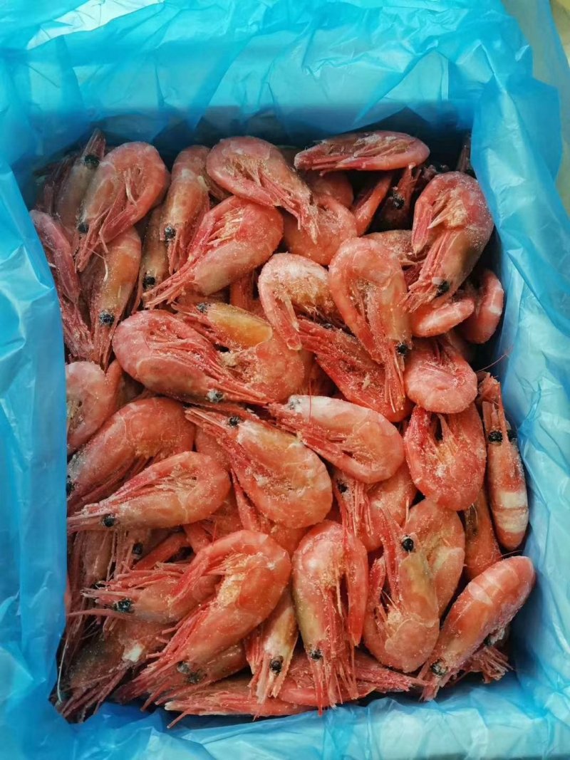 北极虾小包装头籽腹籽混合。可根据要求加工定制