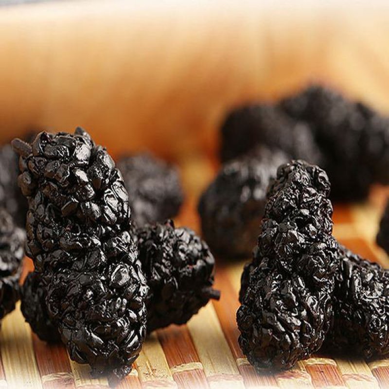 桑葚干品质好个大肉厚色紫红厂家大量现货