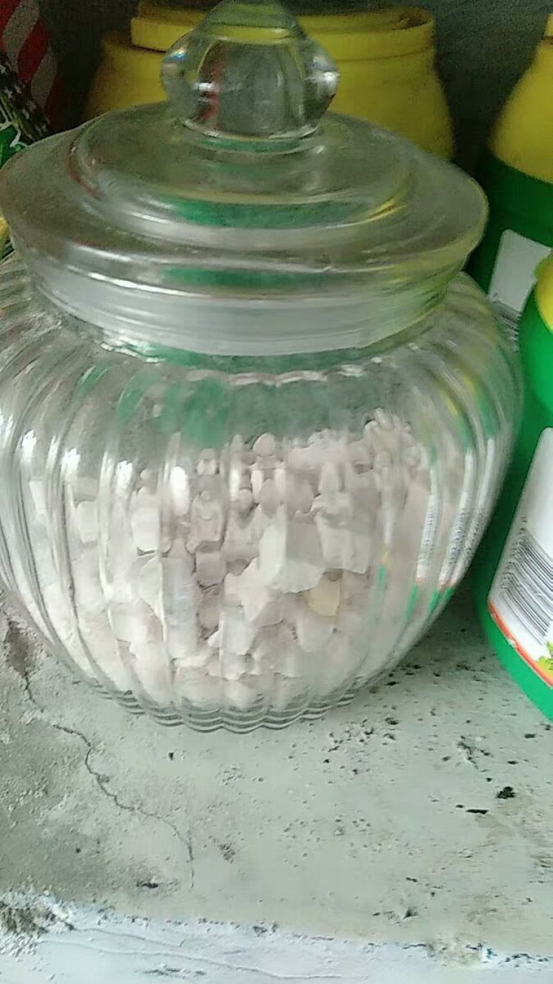 茯苓农家初选茯苓块白茯苓丁干货茯苓