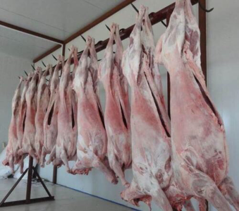 新疆羊肉当天屠宰酮体分割肉质鲜美当天可发