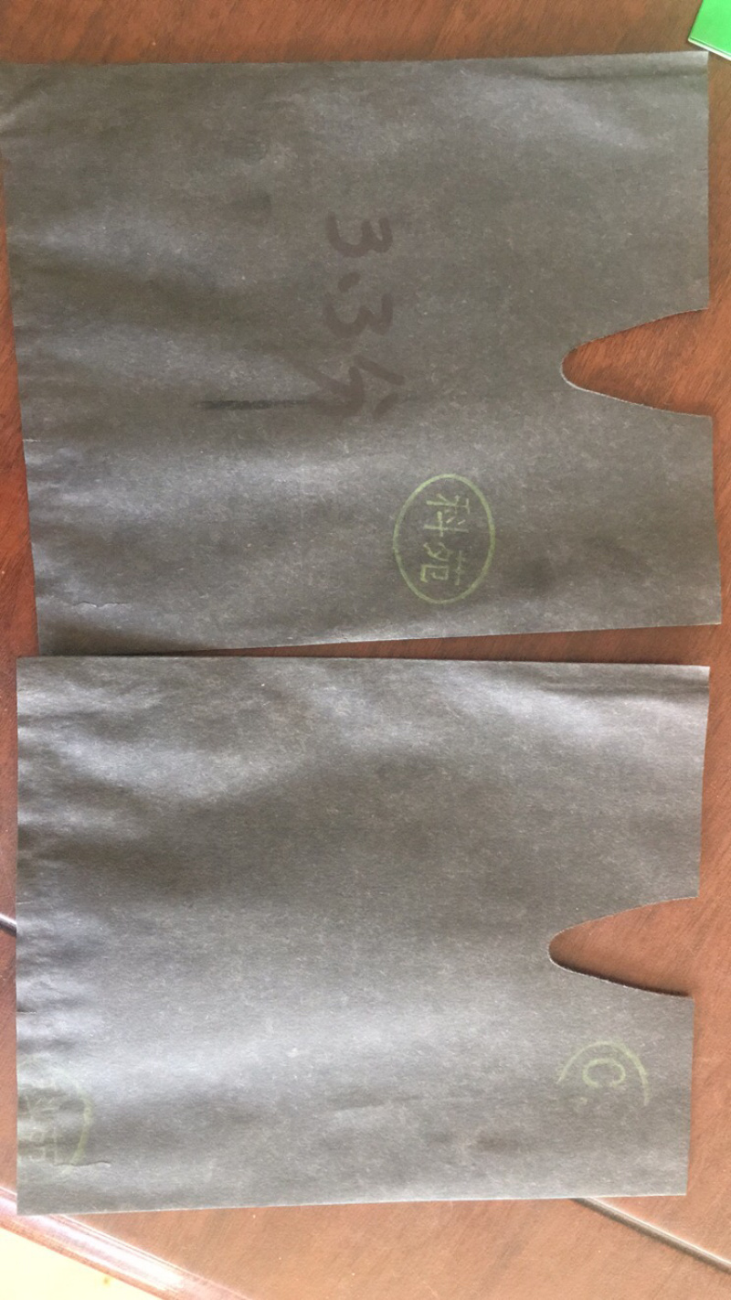 单层桃袋，复合纸，质量保证，结实耐用v字口，接受预定