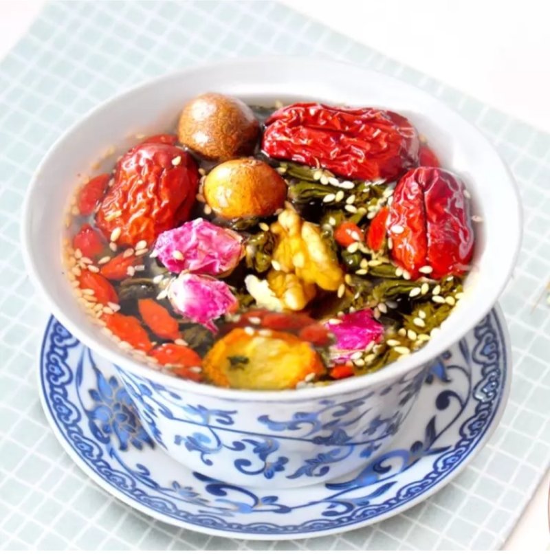 江南好宁夏枸杞八宝茶桂圆红枣茶960g礼盒9