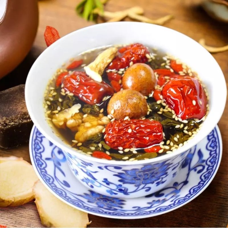 江南好宁夏枸杞八宝茶桂圆红枣茶960g礼盒9