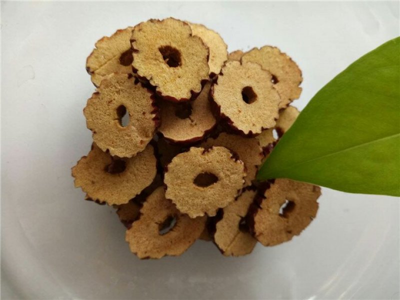新货若羌红枣片灰枣圈枣肉干加工厂直供酥脆香甜泡茶磨粉