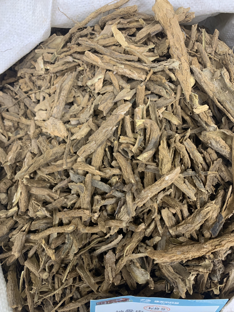 地骨皮水洗地骨皮过二号筛子无硫磺熏蒸