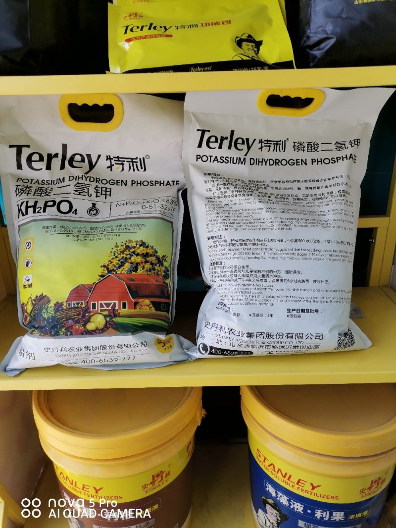 史丹利（磷酸二氢钾）保花保果膨果着色增甜促进发芽分化