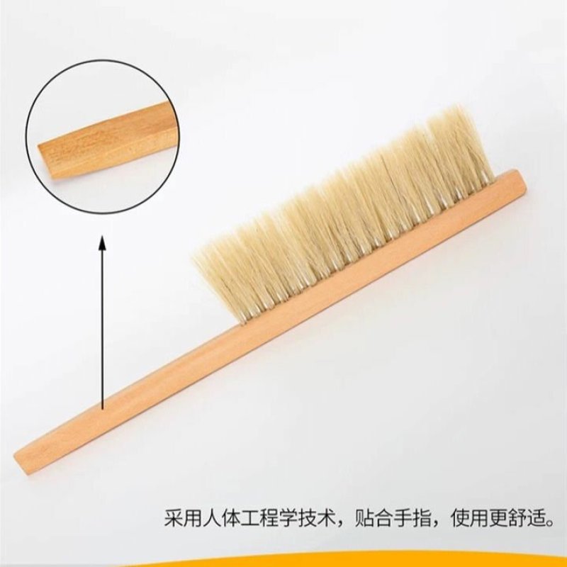 养蜂工具双排蜂扫猪鬃蜂扫蜜蜂刷蜜蜂工具出口蜂扫
