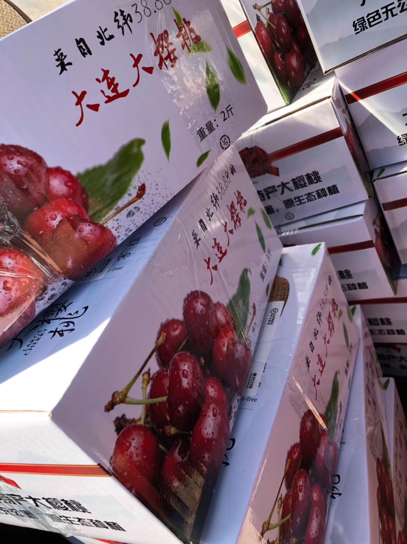 国产精品大连瓦房店美早大樱桃硬脆甜无酸值得多做