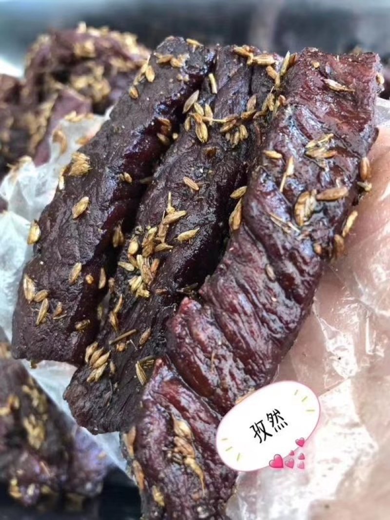 正宗内蒙古手工制作碳烤牛肉干规格齐全一手货源量大价优