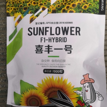 喜丰一号高产食葵种子，1500粒全新包装
