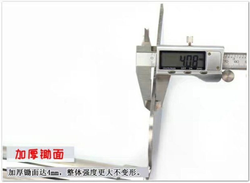 户外农具工具长柄不锈钢锄头加厚全钢耙子挖土种菜除草