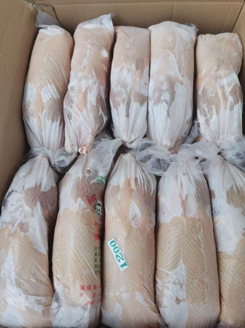 国产无毛去掌瘦肉白条鸭