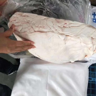 国产肥猪精修薄肥膘肉