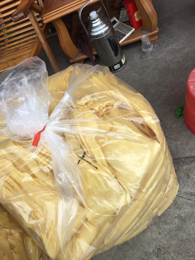 广西桂平农家自制腐竹