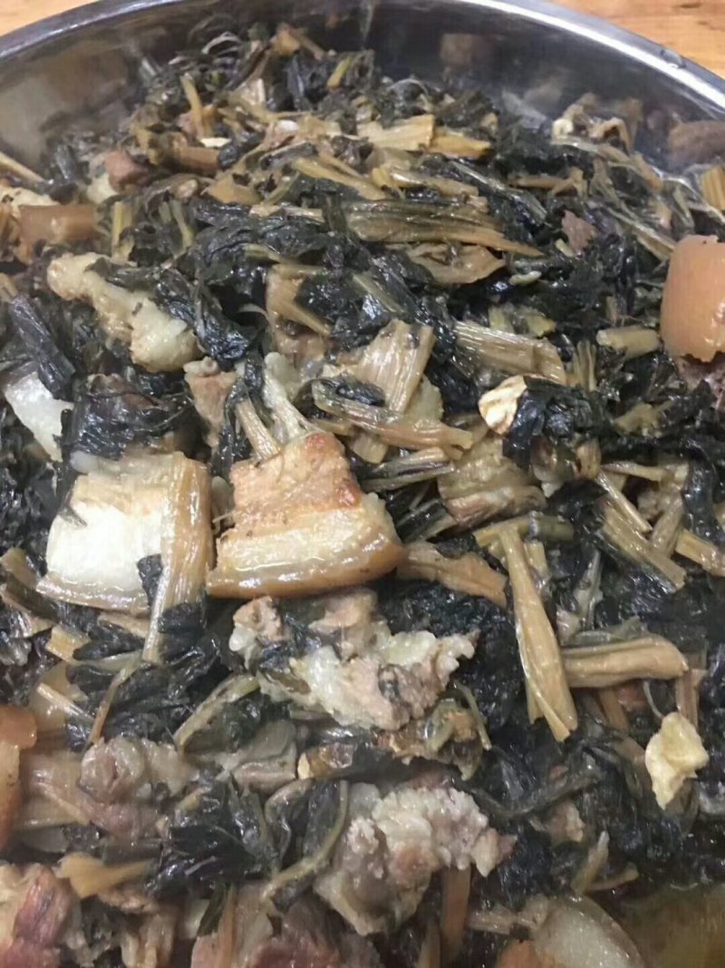 乡下农货篇本地有机种植季菜干