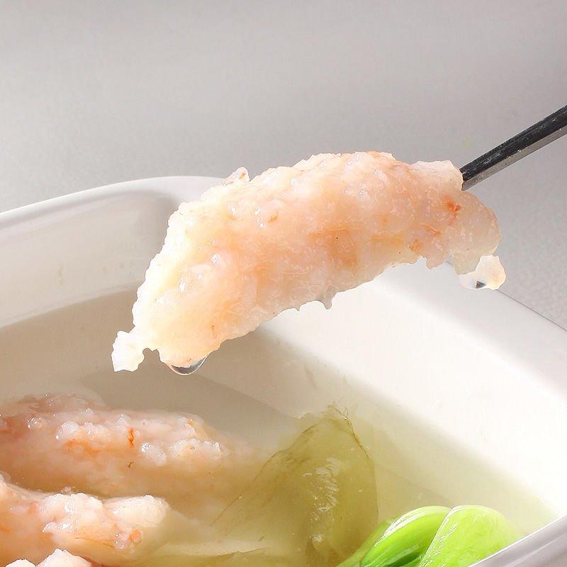 虾滑手打虾滑海底捞火锅江苏海鲜水产宝宝辅食