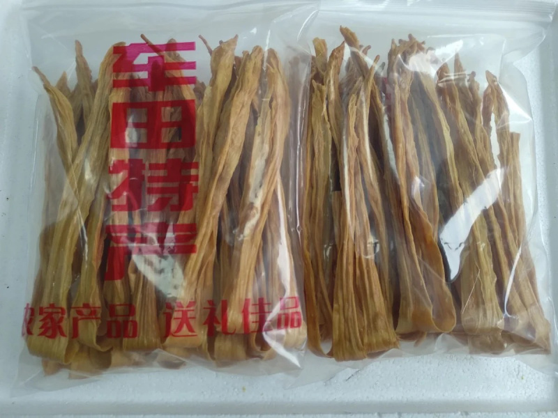 【产地直销】广东河源紫金农家特产自制黄豆腐竹