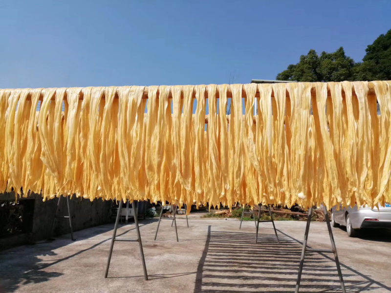 【产地直销】广东河源紫金农家特产自制黄豆腐竹