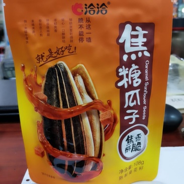 108g洽洽焦糖瓜子