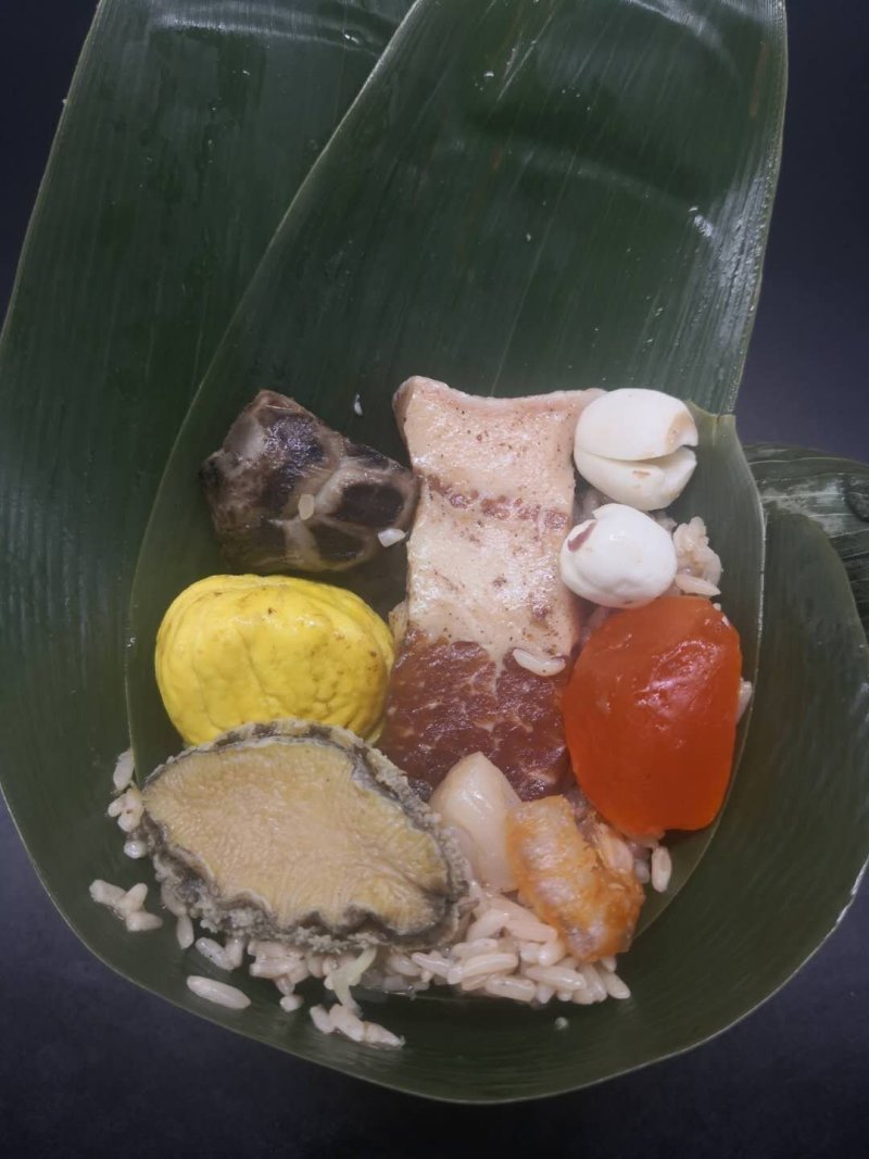 鲍鱼粽子海鲜粽子