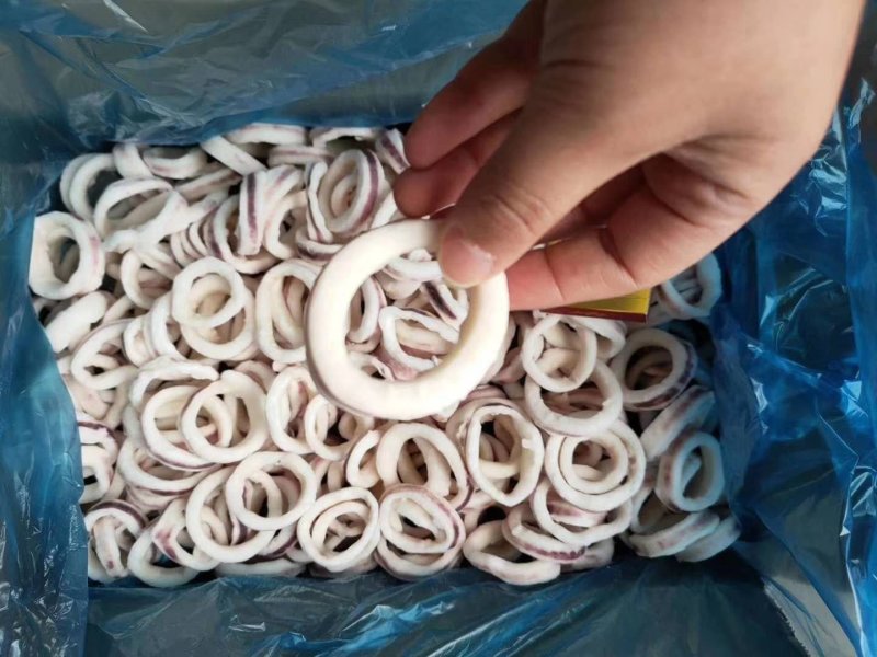 鱿鱼圈口感爽脆工厂直销