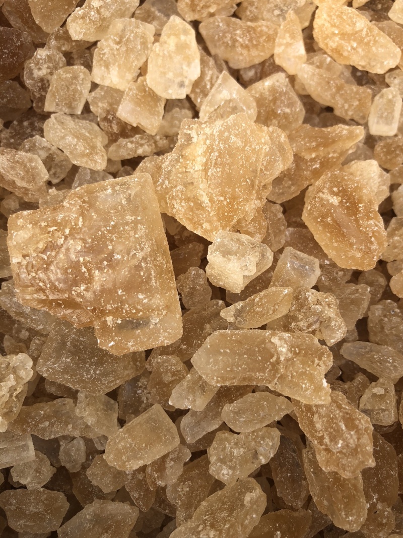 散装老冰糖黄冰糖大块40斤/箱装颗粒50斤袋装