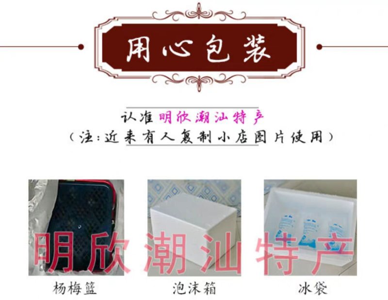 乌稣杨梅新鲜现摘广东汕头金灶产地批发一件代发