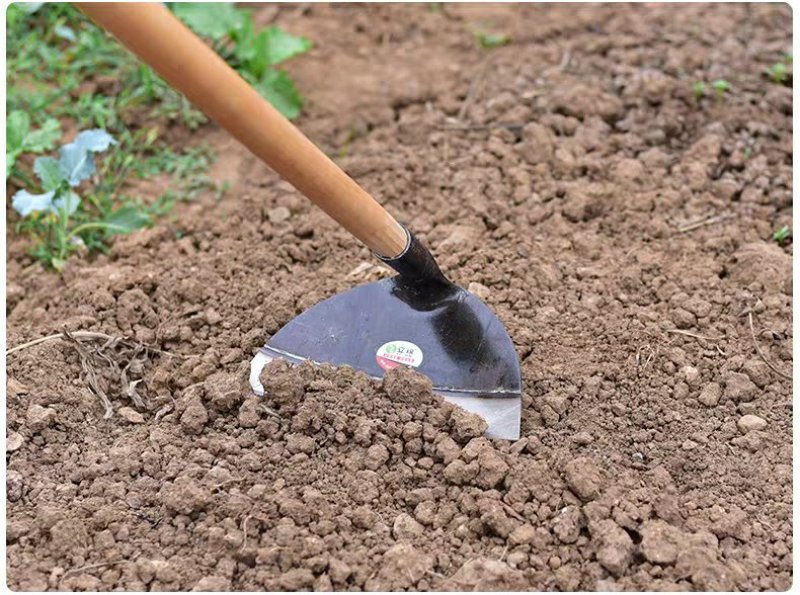 全新包邮锄草神器锄地除草锄头专用全钢加厚农具大宽户外挖土